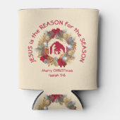 クリームクリスマスイエスが理由クーラーボックス 缶クーラー (正面)