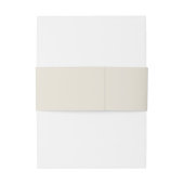 クリームグラストロピカルジャングル結婚フローラ 招待状ベリーバンド (裏面例)