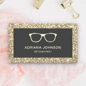 クリームグリッター眼鏡アイドクターフォトメトリックリスト 名刺