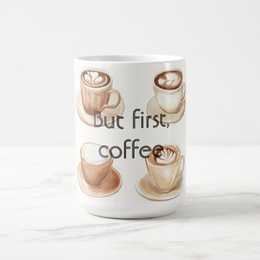 クリームコーヒーカップ コーヒーマグカップ (中央)