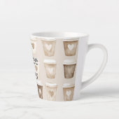 クリームコーヒーハートカップ カフェラテマグ (右)