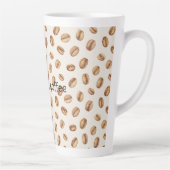 クリームコーヒー豆 カフェラテマグ (右)
