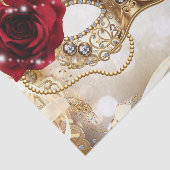 クリームゴールド・マスカレードボール・バースデーパーティ 薄葉紙 (詳細)