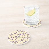 クリームサンドストーンコースターでバタフライジョイ コースター (側面)