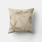 クリームシェルズ海ショアビーチ クッション (裏面)