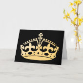 クリームシクルジュビリークラウン カード (黄色い花)