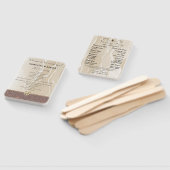 クリームシルク&ピアズウィズジュエルズ結婚式 プログラム ハンドファン (組立なし)