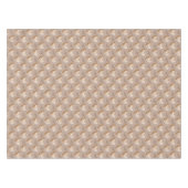 クリームジンジャーブレッドクッキーハートクリスマス テーブルクロス (正面(横))