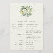 クリームスエレガントノーベリー+ユーカリブーケ結婚ス プログラム (裏面)