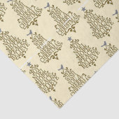 クリームスクリプトツリーパターンフェスティバル 薄葉紙 (詳細)