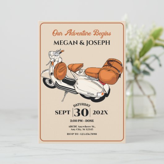 クリームスクー結婚ター 招待状 (スタンド正面)