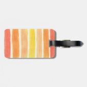 クリームストライプ鎌 ラゲッジタグ (裏面横)