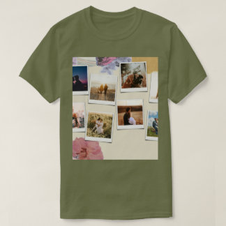 クリームストリートプリントハーフスリーブレーヨンシャツ Tシャツ