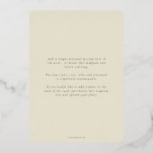 クリームスノーベリー+ユーカリスクリスマスフォト 箔シーズンカード (裏面)