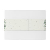 クリームスノーベリー+ユーカリ結婚の風景 招待状ベリーバンド (裏面例)