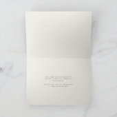 クリームスノーベリー+ユーカリ結婚スの写真 サンキューカード (内部)