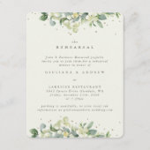 クリームスノーベリー+ユーカリ結婚ズリハーサル エンクロージャーカード (正面)