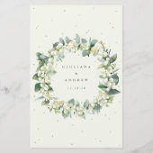 クリームスノーベリー+ユーカリ4コースメ結婚ニュー (裏面)