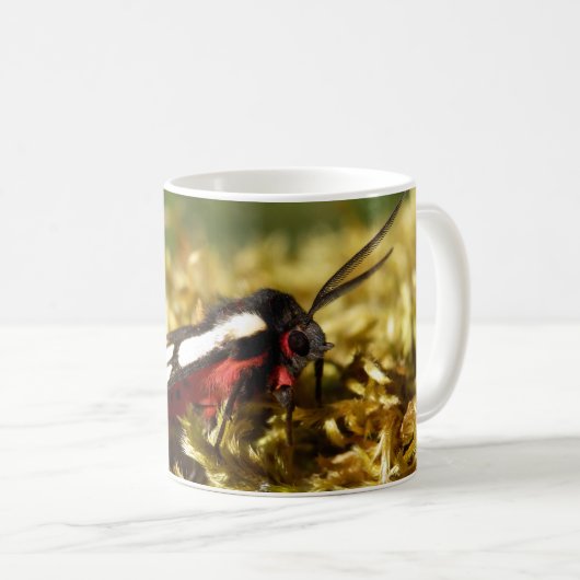 クリームスポットタイガーモスバグマグ コーヒーマグカップ (正面右)