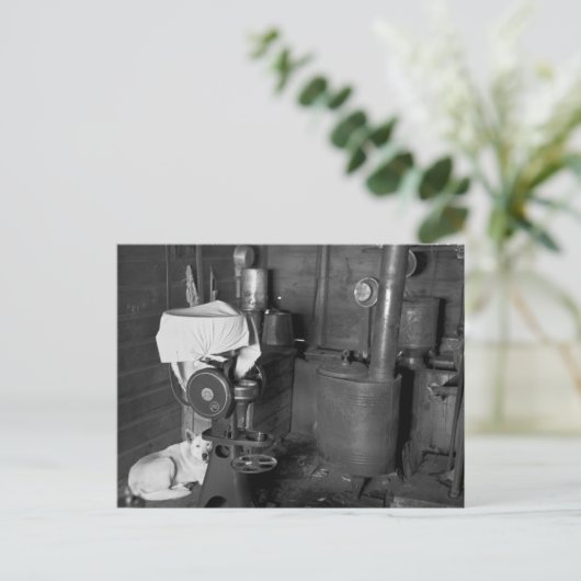 クリームセパレータのガード, 1936 ポストカード (スタンド正面)