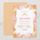 クリームソリック カラー 招待状 (正面/裏面)