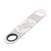 クリームタグラデーションートルアンドマンダラトロピカル スピード栓抜き (正面アングル)