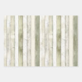 クリームタンオーガニッククリスマスオーナメント ラッピングペーパーシート (正面3)