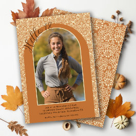 クリームタン自然フローラボホカントリー18誕生日 招待状