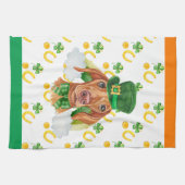 クリームダシュンドホリデーホームデコールSt patricks day キッチンタオル (横)