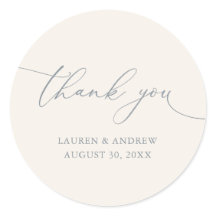 クリームダスティブルーグレー結婚ミニマリスト