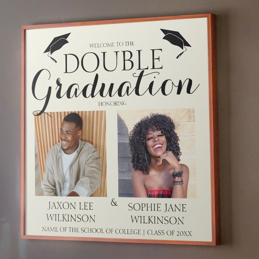 クリームダブル卒業2写真卒業へようこそ ポスター