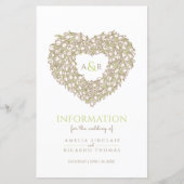 クリームチューリップ結婚ハートのゲスト情報 (正面)