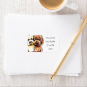 クリームチョコレートラブラドール ラベル (インサイチュ)