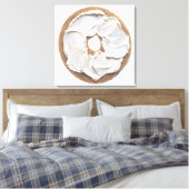 クリームチーズ付きベーグル キャンバスプリント (インサイチュ (寝室))