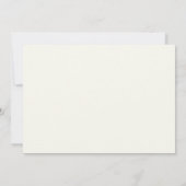 クリームツインズリトルカボンプキンベビーシャワー 招待状 (裏面)