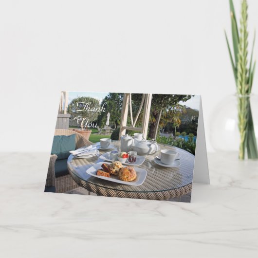 クリームティーサンキューカード サンキューカード (正面)