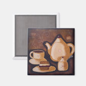 クリームティー マグネット (正面/裏面)