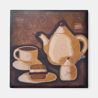 クリームティー マグネット