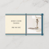 クリームテーラー裁縫機 名刺 (正面)