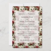 クリームトンボとバラ結婚ズ 招待状 (正面)