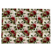 クリームトンボとバラ ラージペーパーバッグ (裏面)