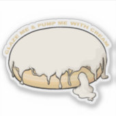 クリームドーナツで私を釉薬&ポンプ シール (正面)