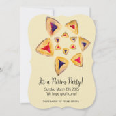 クリームハマンタシェンスタープリムパーティの招待状 (正面)