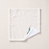 クリームハミングバード バスタオルセット (ウォッシュタオル)