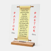 クリームバナーパスター鑑賞用アクリル看板 アクリルサイン (傾斜)