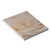 クリームバラノートパッド ノートパッド (アングル)