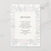 クリームバラ詳細 エンクロージャーカード (正面)