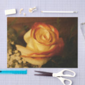 クリームバラ 薄葉紙 (クラフト)