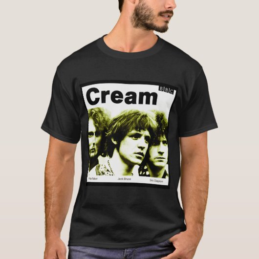 クリームバンド Tシャツ (正面)