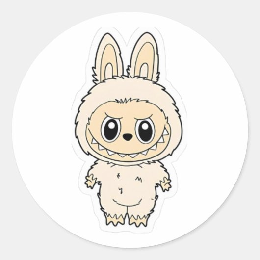 クリームバ霜の降りたンバイト ラウンドシール (正面)